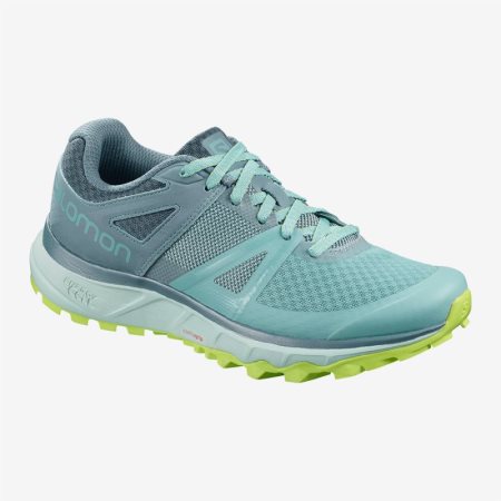 Salomon TRAILSTER W Womens Running Shoes Turquoise UK BZDH